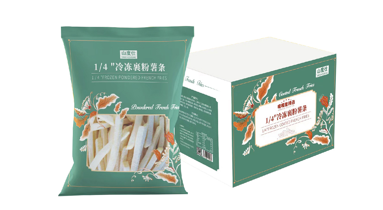 Shandushi 1/4 Frozen Coated French Fries